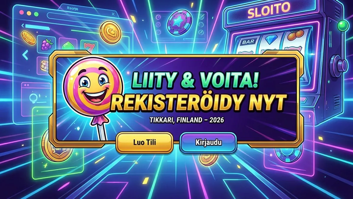 Rekisteröidy bonuksella
